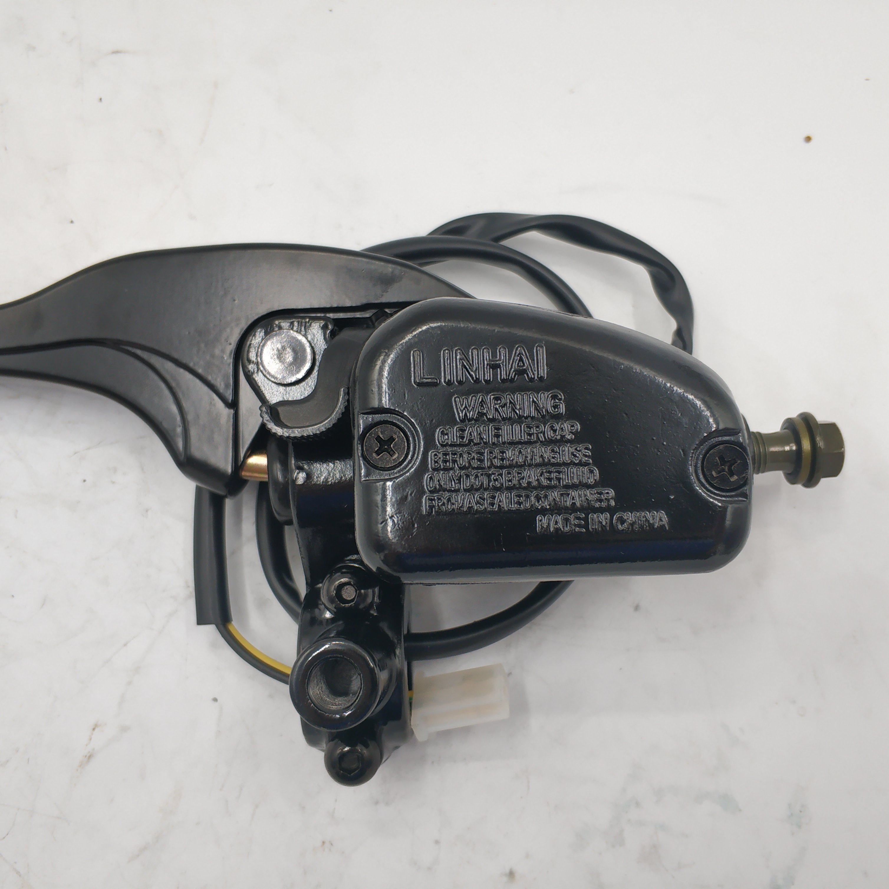 Master Cylinder With Brake Lever Linhai 260 Manco Heel Bighorn 260cc 300cc ATV