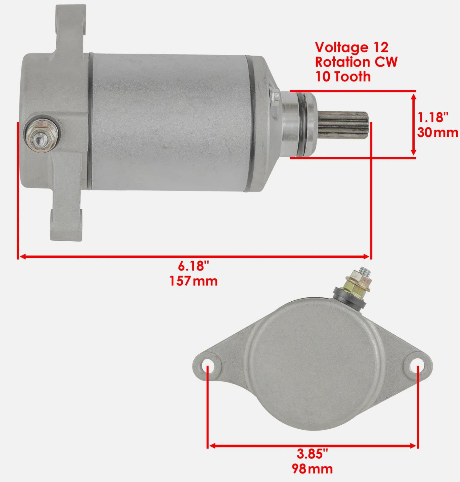 Starter fits Kymco 31210-PTA1-D406 31210-PTA1-800 SMU0545