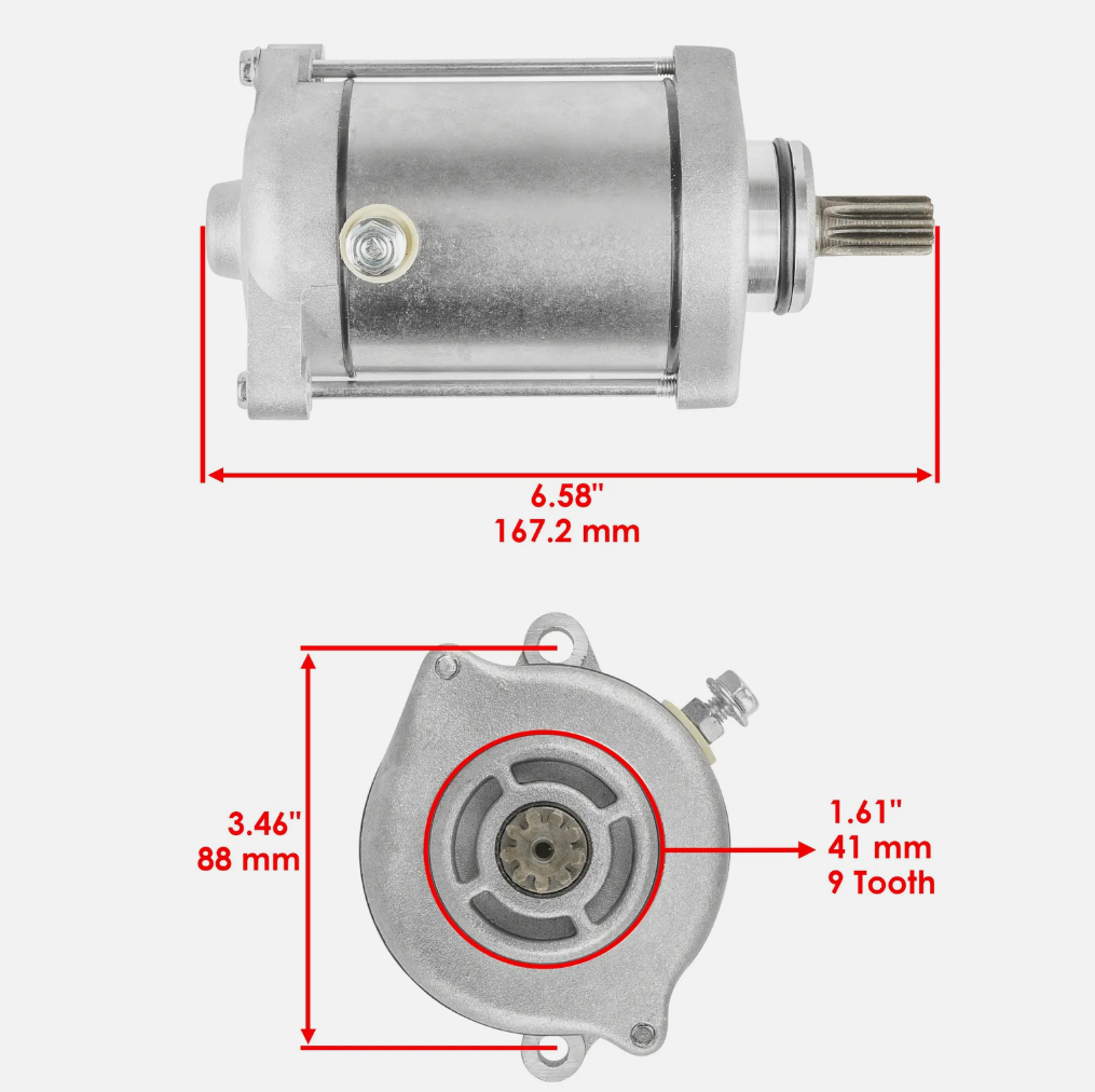 Starter for Arctic Cat Atv Utv 500 650 Trv Prowler H1 New