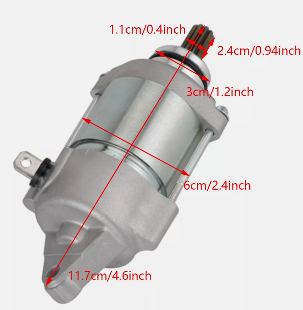 Starter Motor For Yamaha WR 450 F 450F YZ 450 FX 2016 - 2018 2GC-81890-00-00