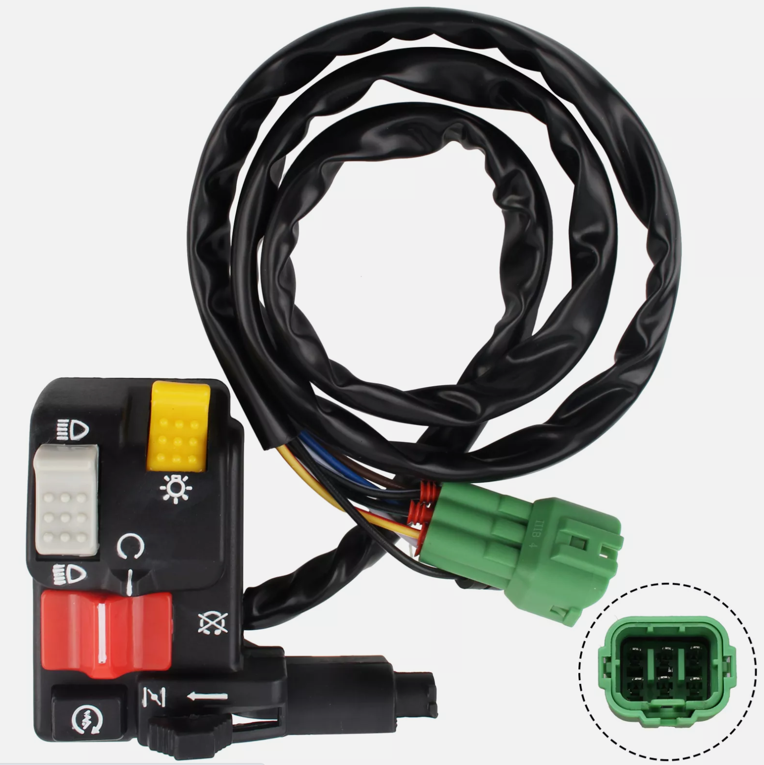 Handlebar Start Stop Light Choke Switch For Honda Foreman 400 TRX400FW 1995-2003