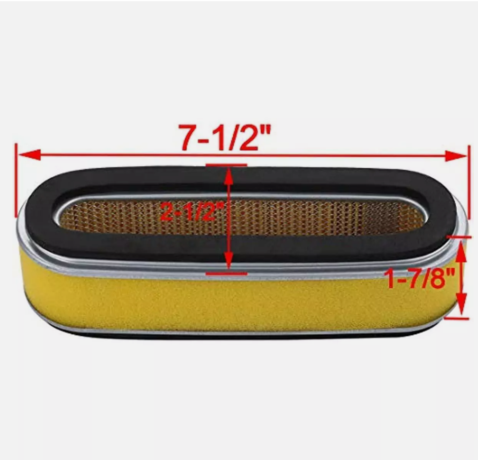 Air Filter GXV120 CFor Honda GV200 HR194 HR195 HR214 HR215 HRA214 HRA215 HRC215 Power Equipment Supplies Lawn Mower Parts