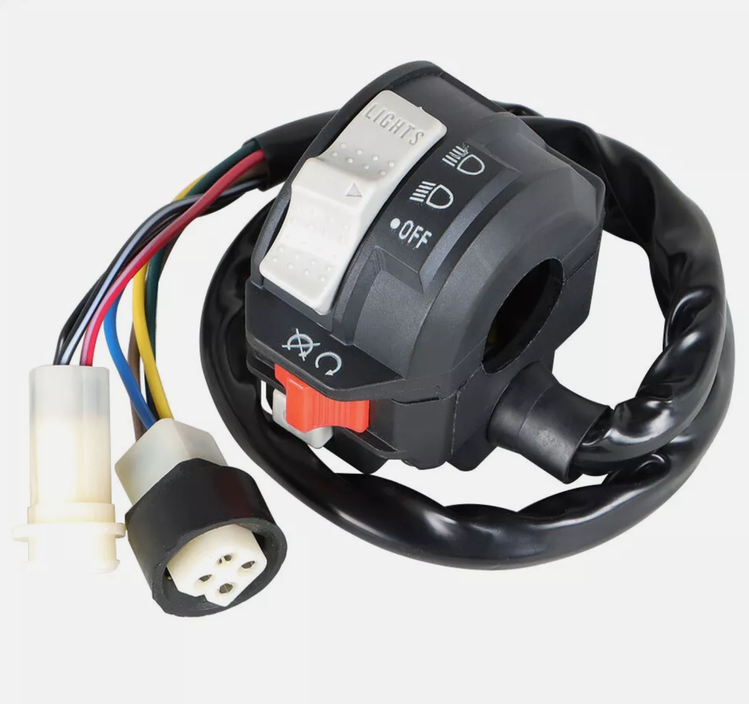 Left Handlebar Kill Light Switch For YAMAHA Moto 4 Warrior 350 YFM250 350