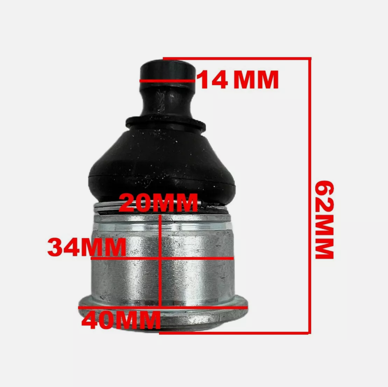 Ball Head Top Lower Ball Joint for CFmoto 500cc CF500 CF600 X5 X6 X8 ATV Quad