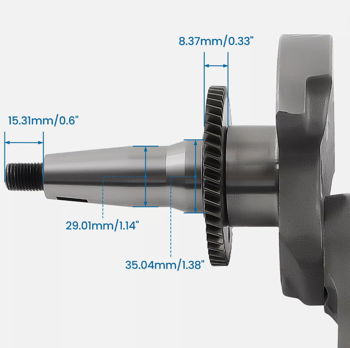 Crankshaft For Polaris 800 RZR S/4/ Ranger 4X4/6X6 Sportsman X2/Forest #2205112