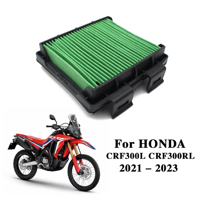 Motorcycle Air Filter Cleaner Engine Filter Replacement For CRF300L 2021-2023