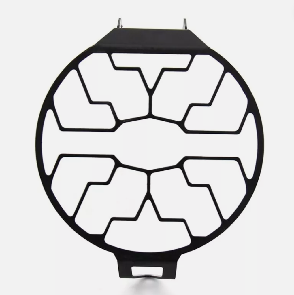 Motorcycle Headlight LED Mesh Grill Guard Front Lamp Grilles Cover for CB650R