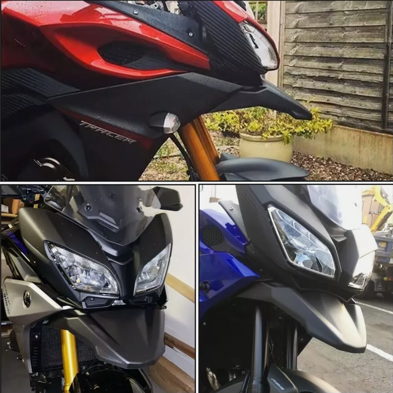 Front Fender Beak Extension Fairing for Yamaha FJ-09 MT-09 Tracer 2015-2018 modified