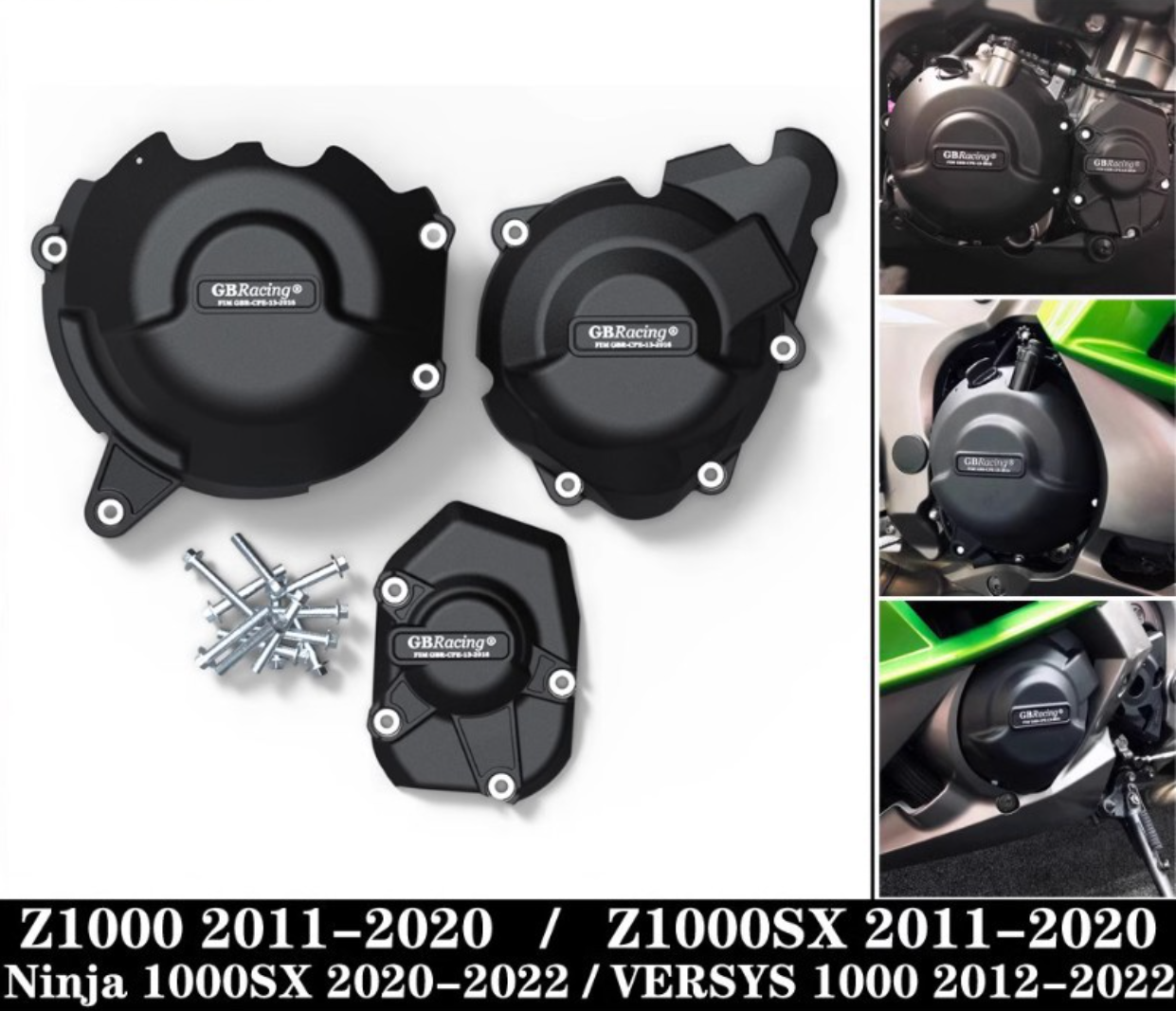 Engine Crash Protector Crank Case Slider For KAWASAKI Z1000/15-20/Z1000SX 11-19 modified