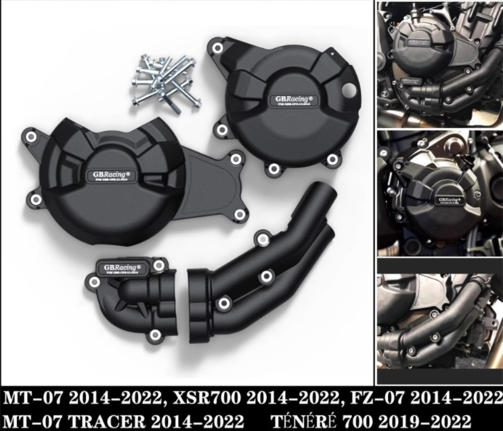 Motorcycle Engine Protection Cover For Yamaha MT-07 FZ-07 XSR700 2014-2024 modified
