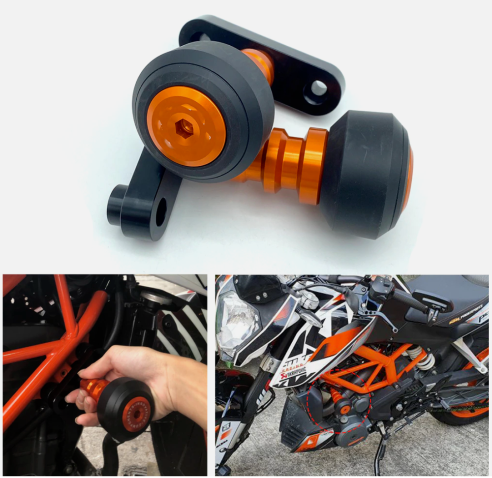 For KTM DUKE 125 200 390 2013-2018 DUKE 250 2017-2018 Motorcycle Falling Protection Frame CNC Sliders Crash Protector