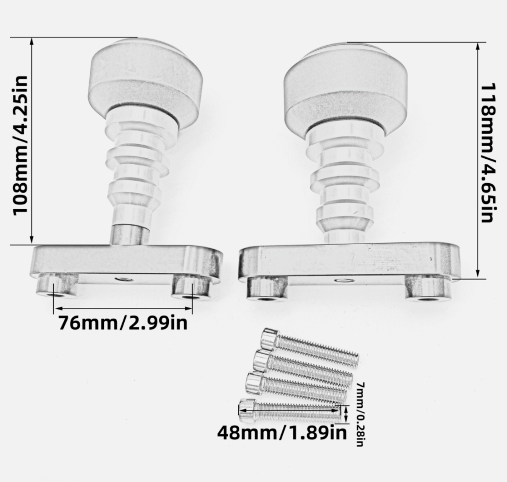 For KTM DUKE 125 200 390 2013-2018 DUKE 250 2017-2018 Motorcycle Falling Protection Frame CNC Sliders Crash Protector