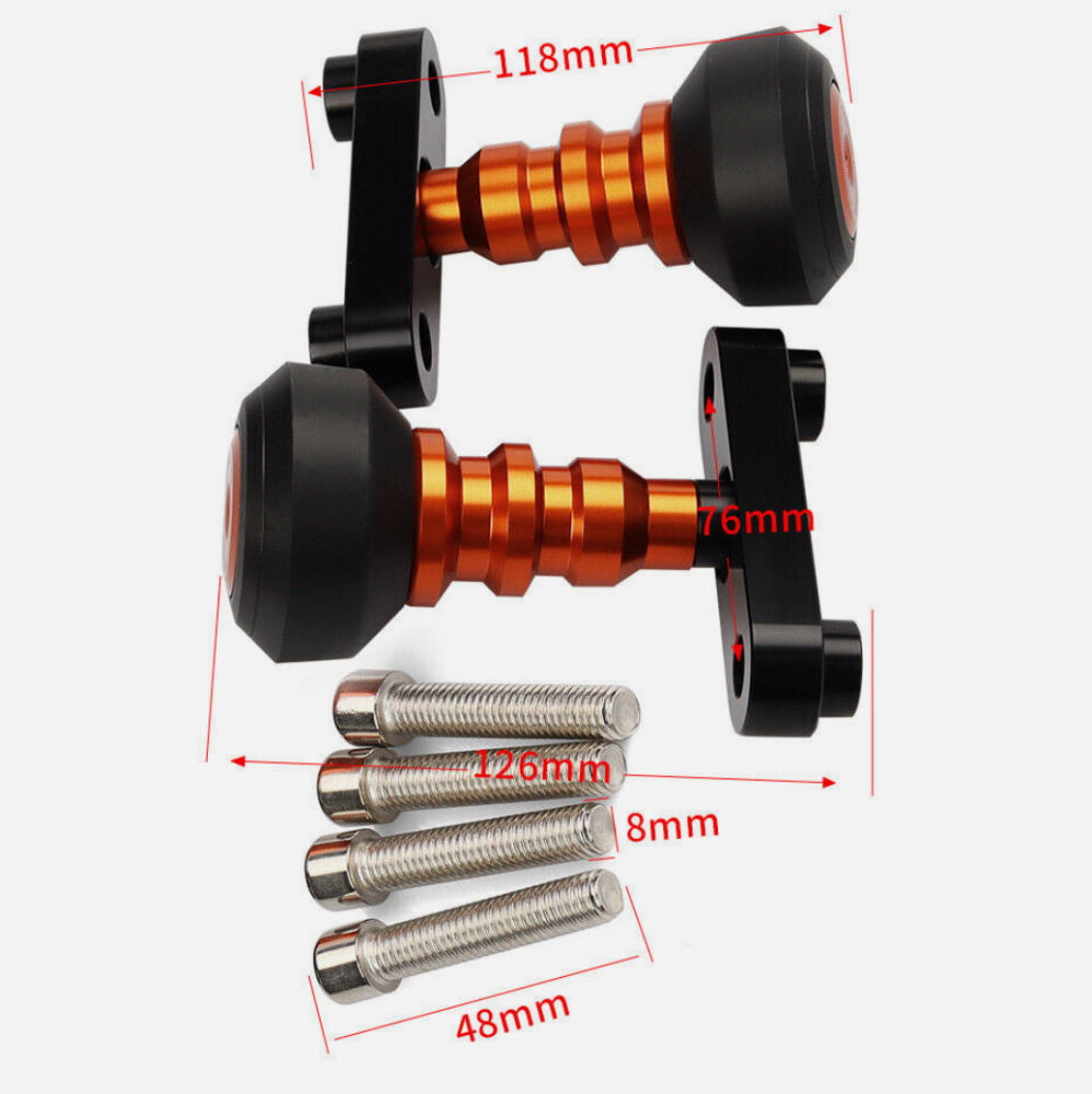 For KTM DUKE 125 200 390 2013-2018 DUKE 250 2017-2018 Motorcycle Falling Protection Frame CNC Sliders Crash Protector