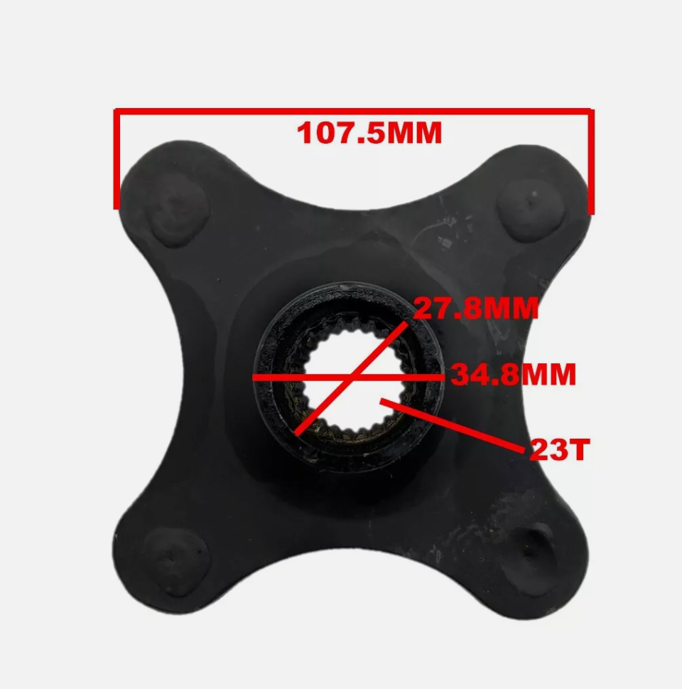 Rear Wheel Hub Flake Bashan 200cc ATV Quad BS200 BS200S-7