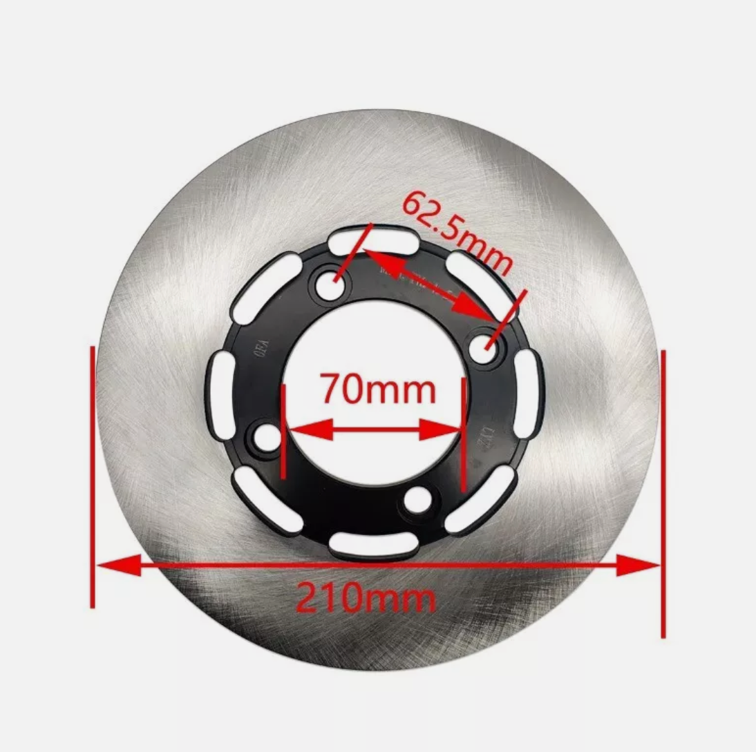 Rear Brake Plate Disc For CF ATV CF400AU 450 CF500 CF600AU Touring CF800 850 X8 7020-080004-00001