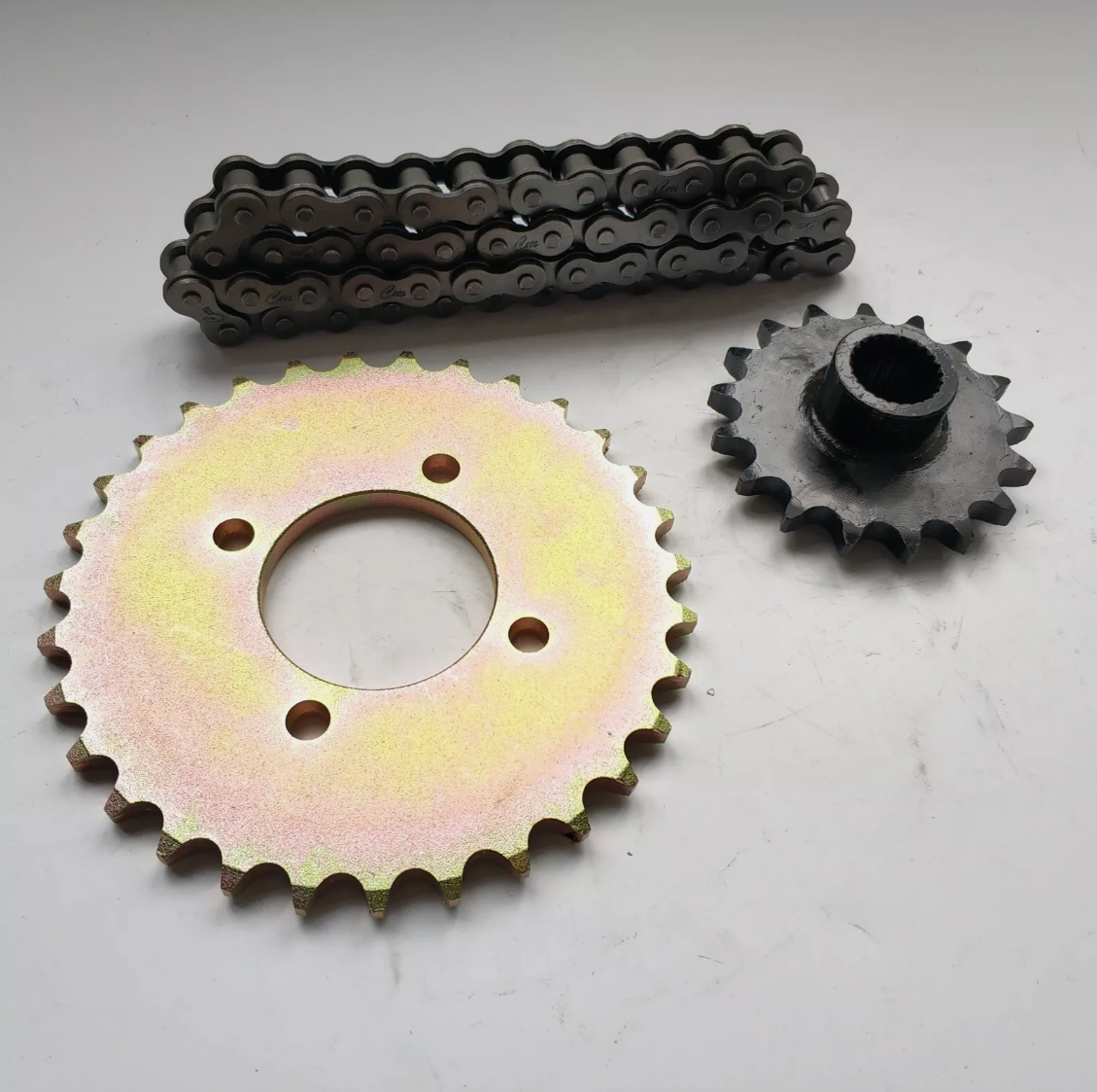 Front&Rear sprocket Chain for Kandi 200cc gka200 gkm200 200FS 200GKH-2 200GKA-2