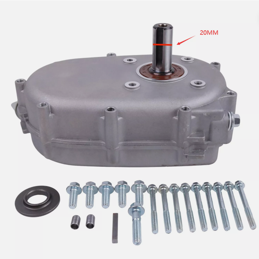 20mm Complete 2:1 Reduction Gearbox w/Wet Clutch for Honda GX160 GX200 Engine
