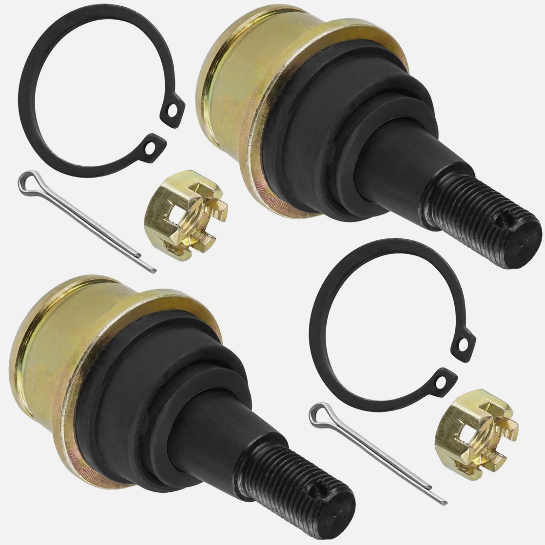 2PCS Front Suspension Upper Ball Joint For Can-Am Bombardier 706203084 Outlander 450 1000
