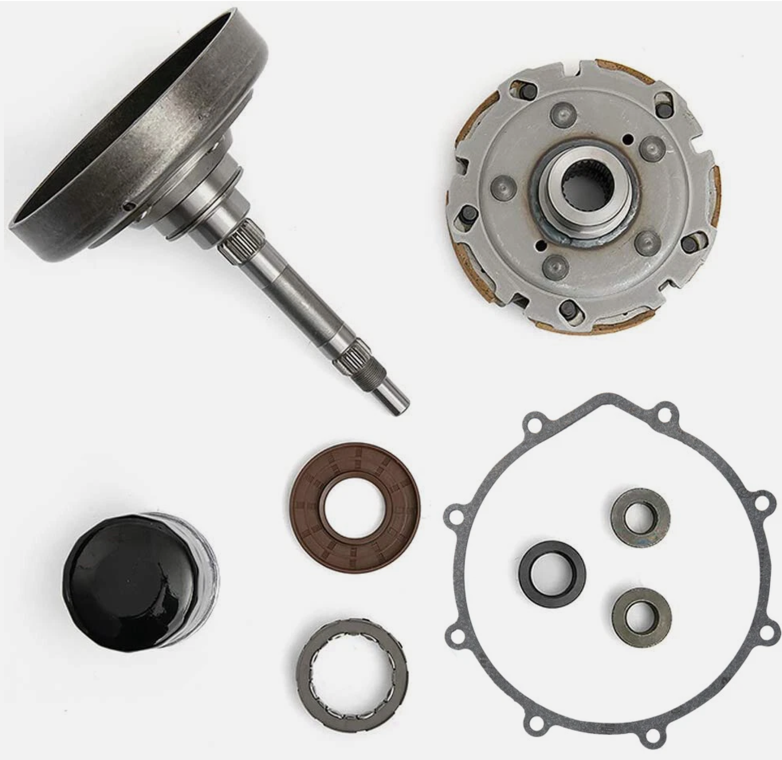 Wet Clutch Pad Shoe Drum Housing One Way Gasket For HiSUN HS 400 ATV UTV Massimo