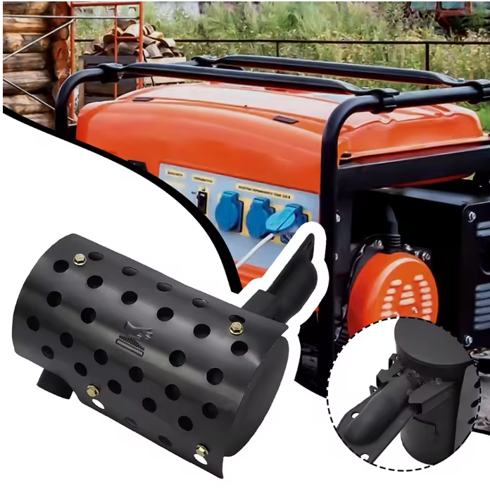 192F DIESEL EXHAUST MUFFLER 195F 4 CYCLE 12HP WATER PUMP TILLER MUFFIER SILENCER SHIELD MANIFOLD PIPE ROTARY CULTIVATOR