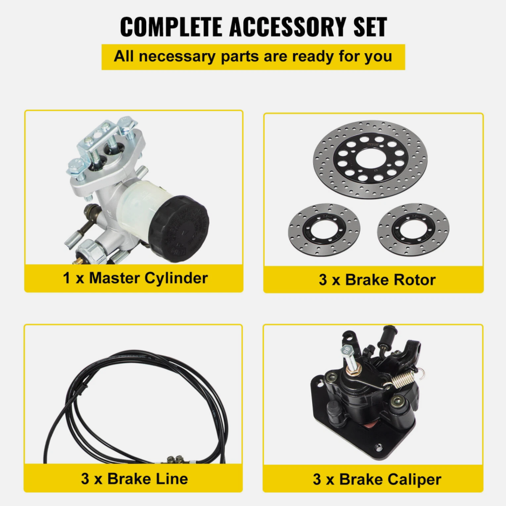 Genuine Brake Master Cylinder Kit for Trailmaster 150cc Hammerhead Go-kart 45000.150