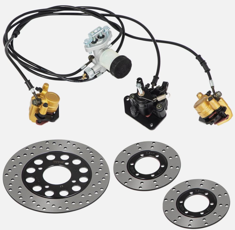 Genuine Brake Master Cylinder Kit for Trailmaster 150cc Hammerhead Go-kart 45000.150