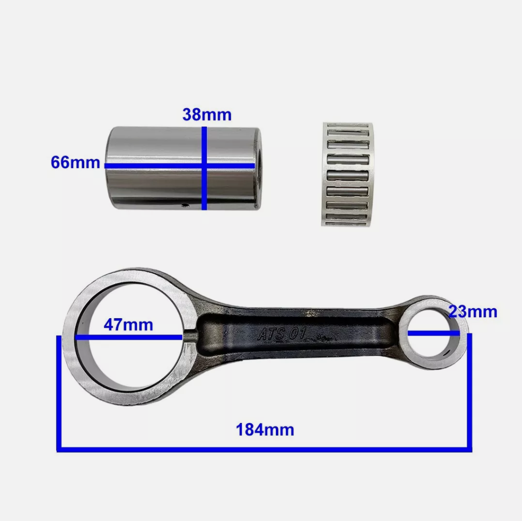 Crankshaft Crankshaft Connecting Rod Kit for Yamaha Grizzly Kodiak 700 YFM700