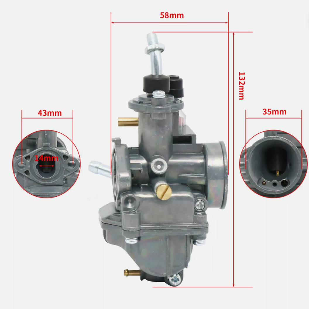 Motorcycle Carburetor for Yamaha JYM110 JY110 Crypton T105 T110 JS110-B/J/3H