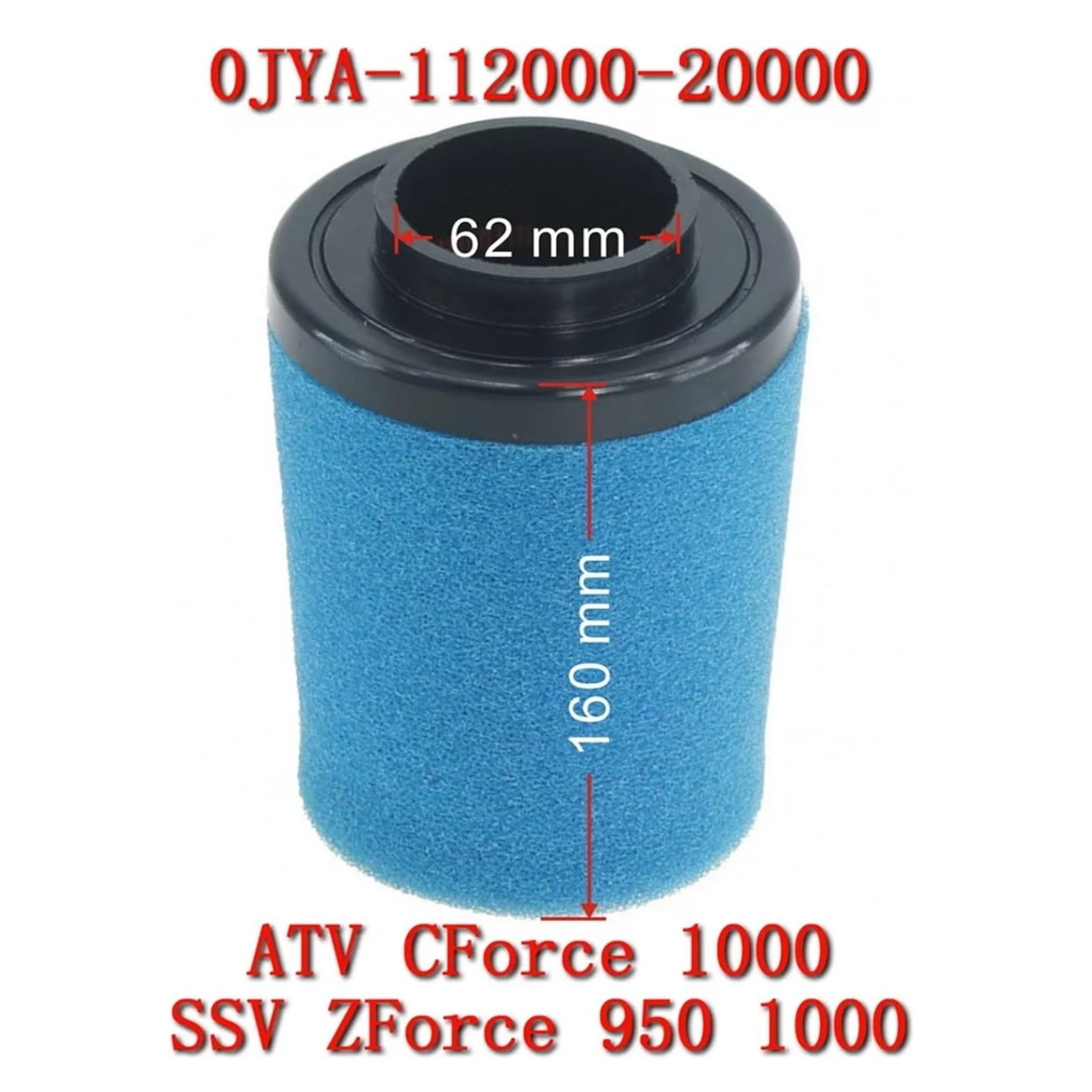 Air Filter Element 0JYA-112000-20000 For CFMoto ZForce 950 1000 SSV UTV ZF UF 550 1000 ZF950 Z8 UF550 CF1000US CF1000UTR-3
