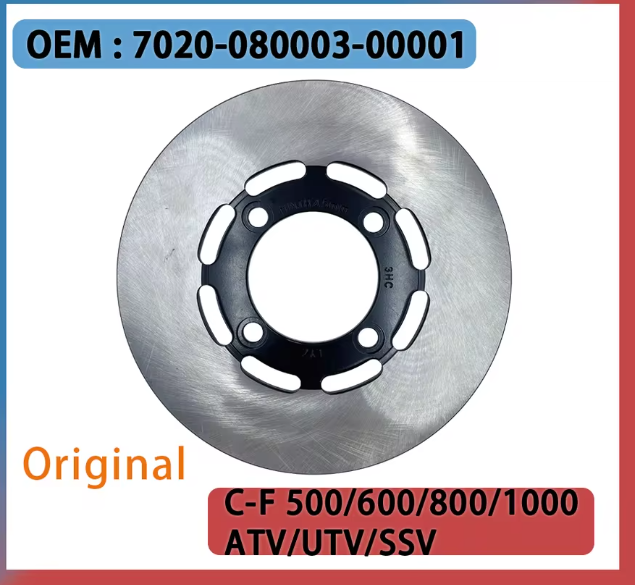 Original Front Brake Disc 7020-080003-00001 For CF MOTO ATV UTV Parts 450 520 625 800 950 1000CC Cforce Zforce Models