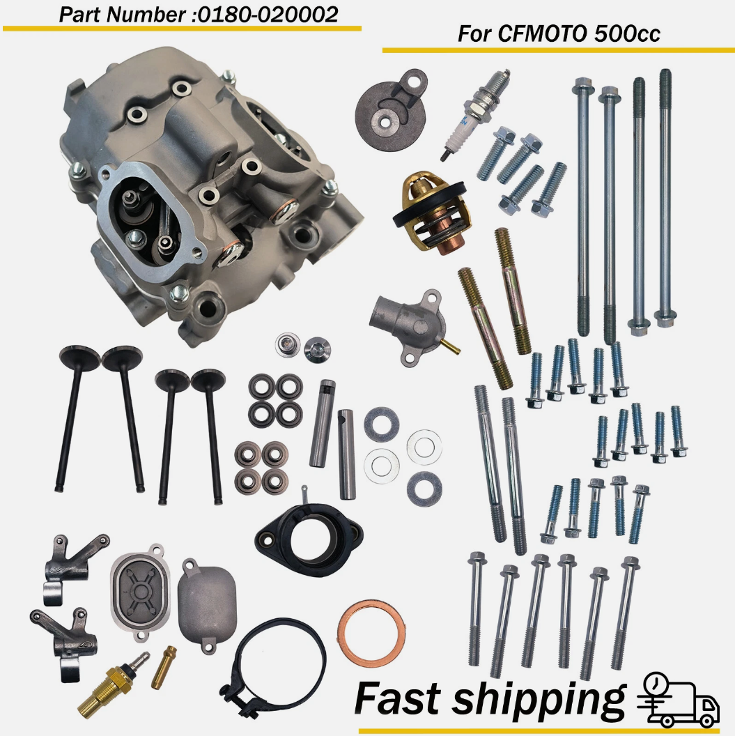 Complete Cylinder Head Assembly For CFMOTO 500cc CF500 X5 Rancher 0180-020002