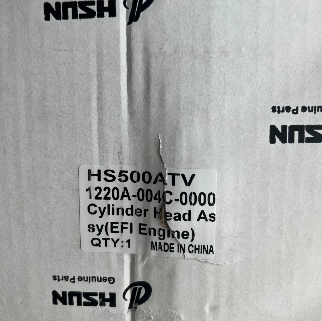 New Original Hisun completed cylinder head comp Assy EFI For HS500 ATV 1220A-004C-0000