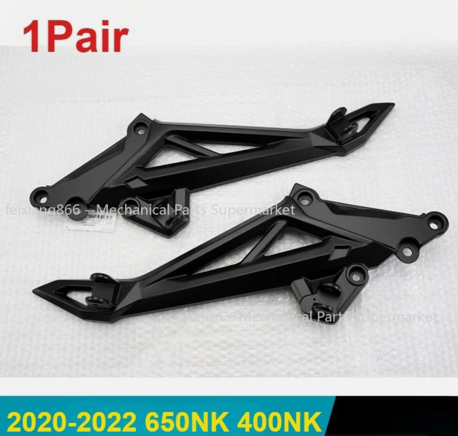 Footrest Bracket Set Pedal Connecting Plate For CFMOTO 650NK 400NK 2016-2019 2020-2022