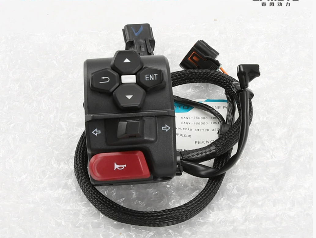 Motorcycle Right Left Handlebar Switch Starter Horn Handle For CFMOTO 450SR 23-24