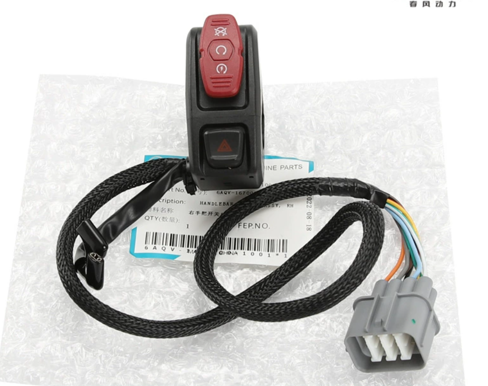 Motorcycle Right Left Handlebar Switch Starter Horn Handle For CFMOTO 450SR 23-24