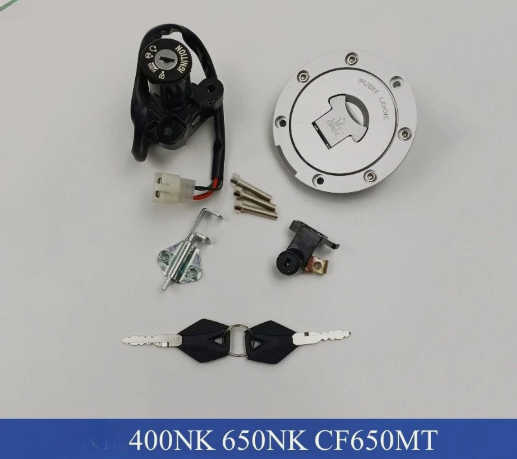 Ignition Switch Key Electric Door/Fuel Tank Lock For CFMOTO NK400NK650NK CF650MT