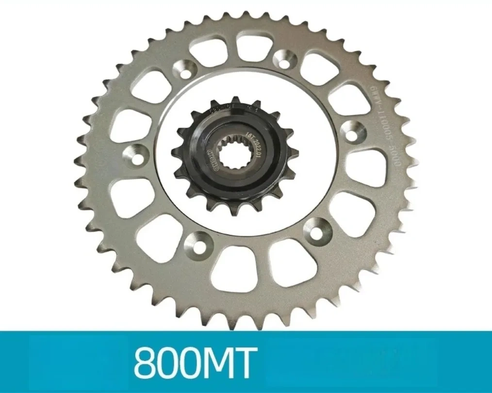 Motorcycle Parts Front Rear 16 Teeth 45 Teeth Chain Sprocket For CFMOTO 800MT CF800-5 CF800MT CF MOTO MT800