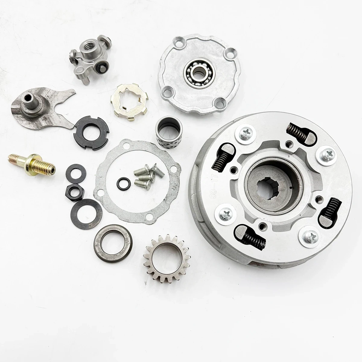 17T Semi Auto Engine Clutch Assembly 70CC 90CC 110cc 125cc PIT Quad Dirt Bike ATV Buggy 18Teeth