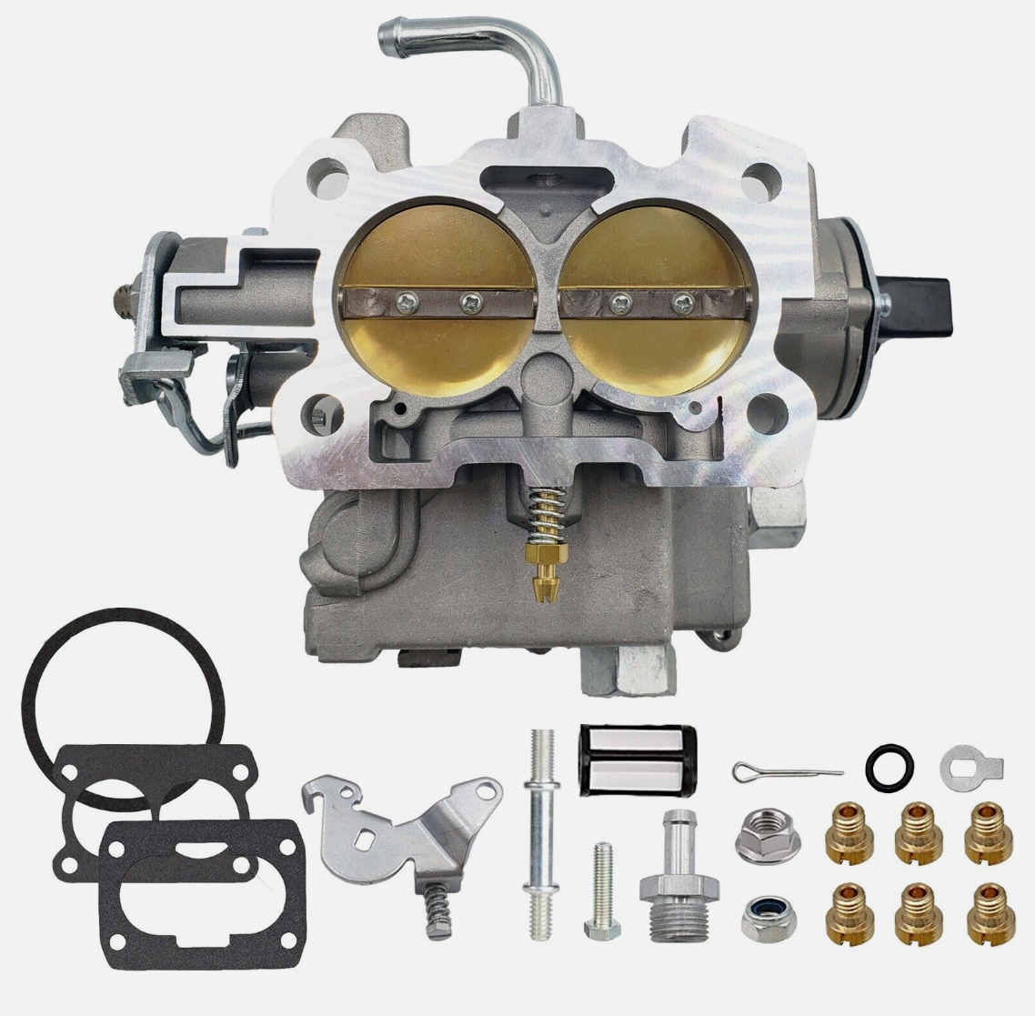 Carburettor for 2 BBL V8 5.0L 305 5.7L 350 w/ Electric Choke Mercruiser Marine