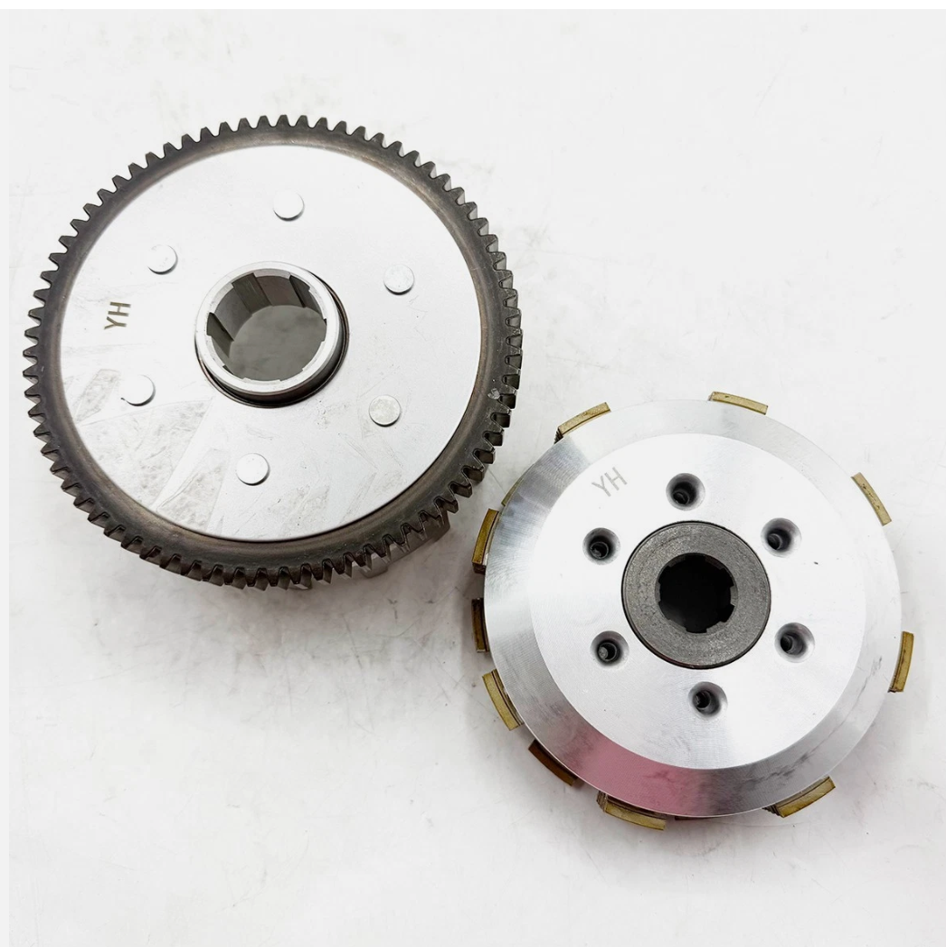 Clutch Plate Assy 250cc ZS250 PIT PRO Trail Dirt Bike 7 Plates 70T Manual Engine