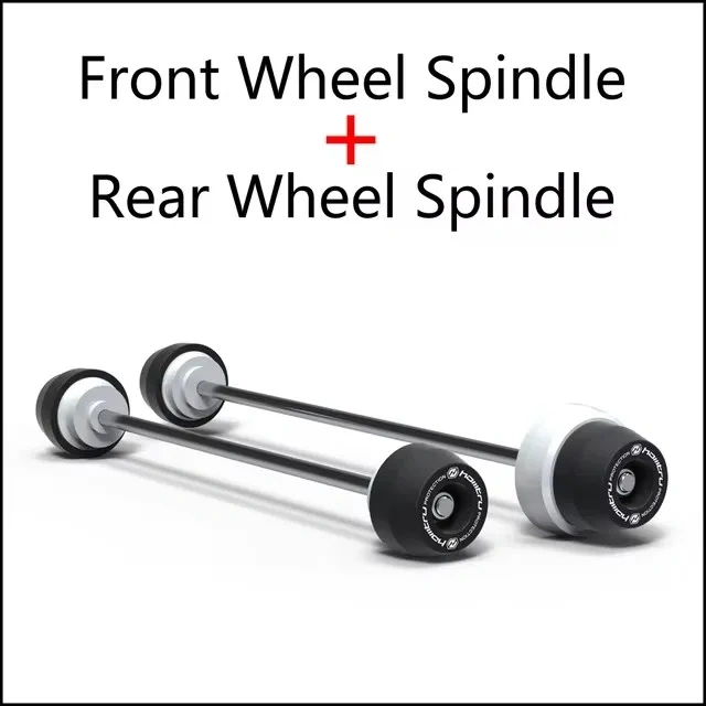 For CFMOTO 675SR-R CF MOTO 675SR R 2024+ New Motorcycle Front Rear wheel Spindle Crash Protection