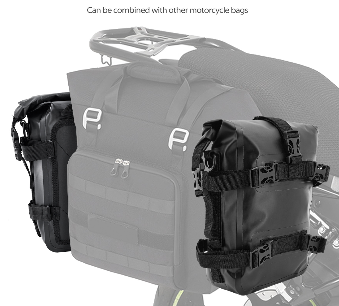 For CFMOTO 450MT MT450 CF 450 MT 800MT 2024 2025 Motorcycle Frame Crash Bars Waterproof Bag Repair Tool Placement Bag