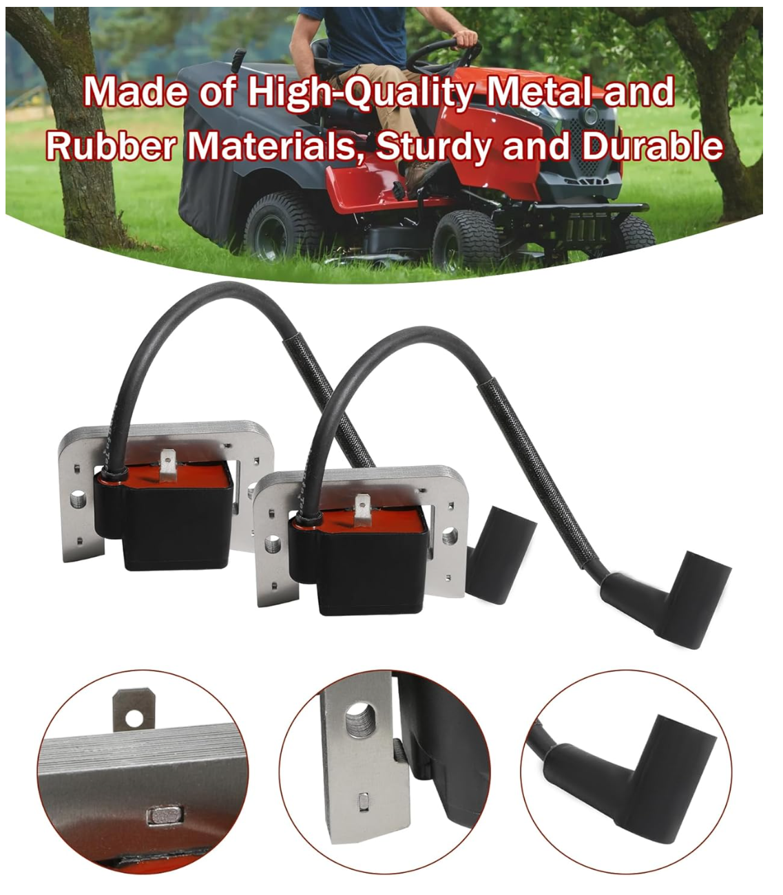 2 Pack Ignition Coil for Kohler 25-584-15-S Digital Ignition Module