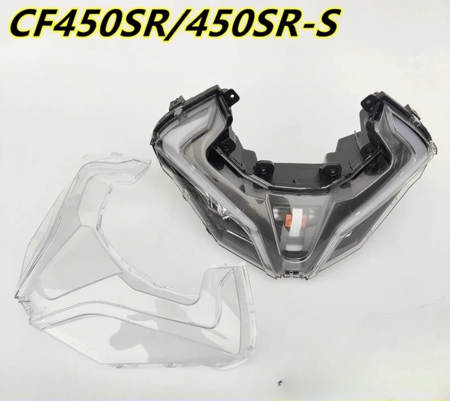 Headlight Assembly Headlamp Lighting for CFMOTO CF450SR/CF400－6/9 Motorcycle Front Headlamp assembly LED