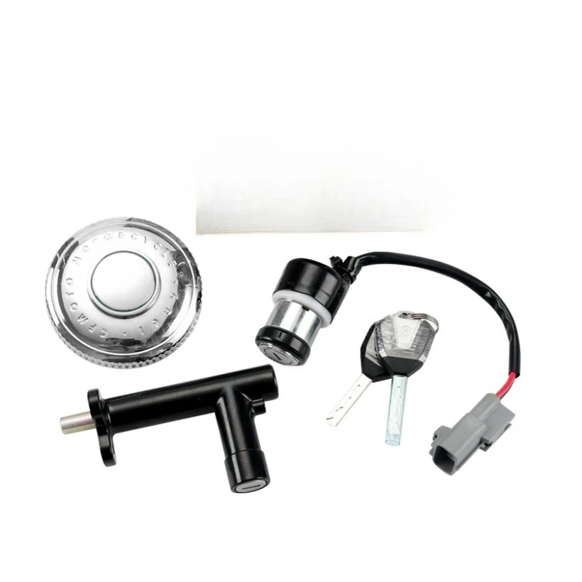 Motorcycle Ignition Key Switch Lock Fuel Oil Tank Cover For CFMOTO 450SR CF450SR 450NK 450CLC CF400-6 CF MOTO SR450