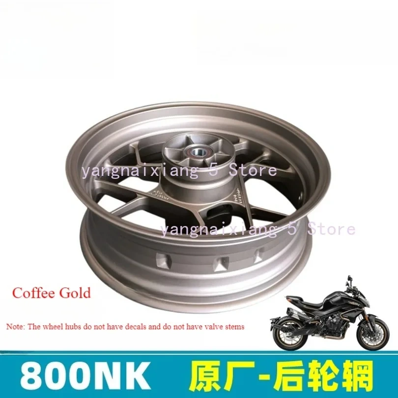 Motorcycle For CFMOTO 800NK NK800 CF800-7/7A front wheel hub front rear aluminum wheel steel rings Front wheel rim