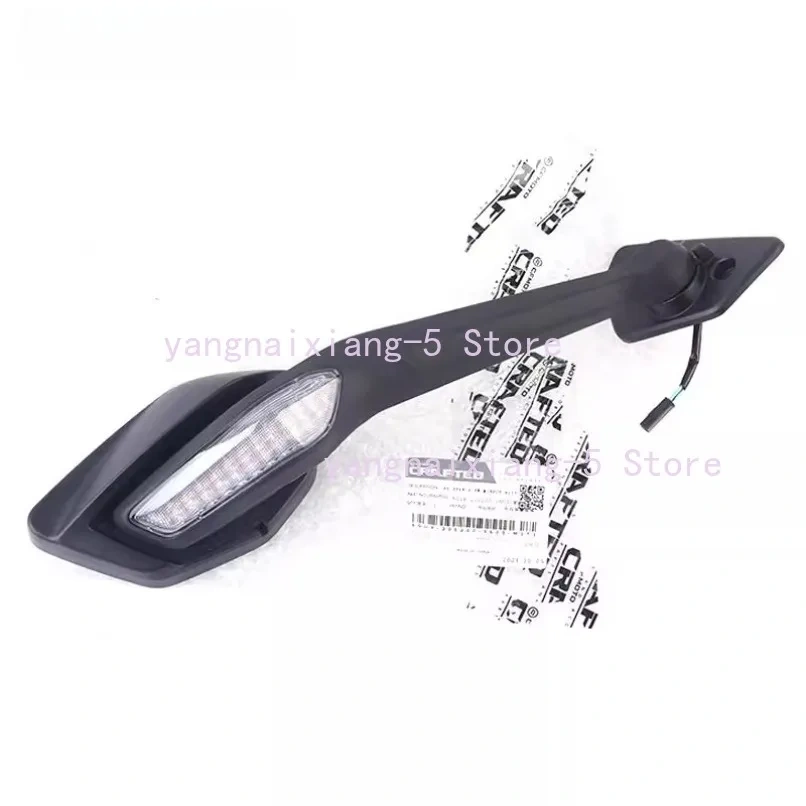 For CFMOTO 675SR 675SR-R Motorcycle Original Rearview Mirror Assembly Reversing Mirror Reflector With Light Fit motorcycle