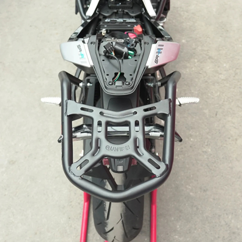 Motorcycle thick tailstock rear storage rack  trunk rack Fit For CFMOTO 675NK NK675 675-NK CF650-11