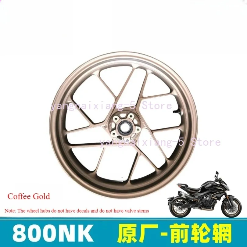 Motorcycle For CFMOTO 800NK NK800 CF800-7/7A front wheel hub front rear aluminum wheel steel rings Front wheel rim
