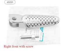 R front with screw